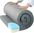 Memory Foam Camping Mattress 3in Thick Roll Up Pad - Outdoor Sleep