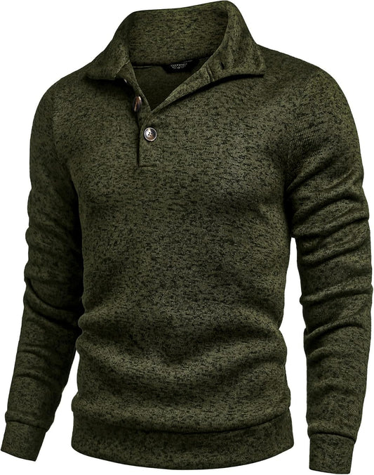 COOFANDY Men's Casual Slim Fit Pullover Sweater for All Occasions