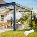 10 x 13 ft Clear Waterproof Tarp PVC 11.8 Mil - Heavy Duty Cover