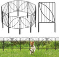 UIRWAY Garden Fence 32 Panels for Decorative Fencing