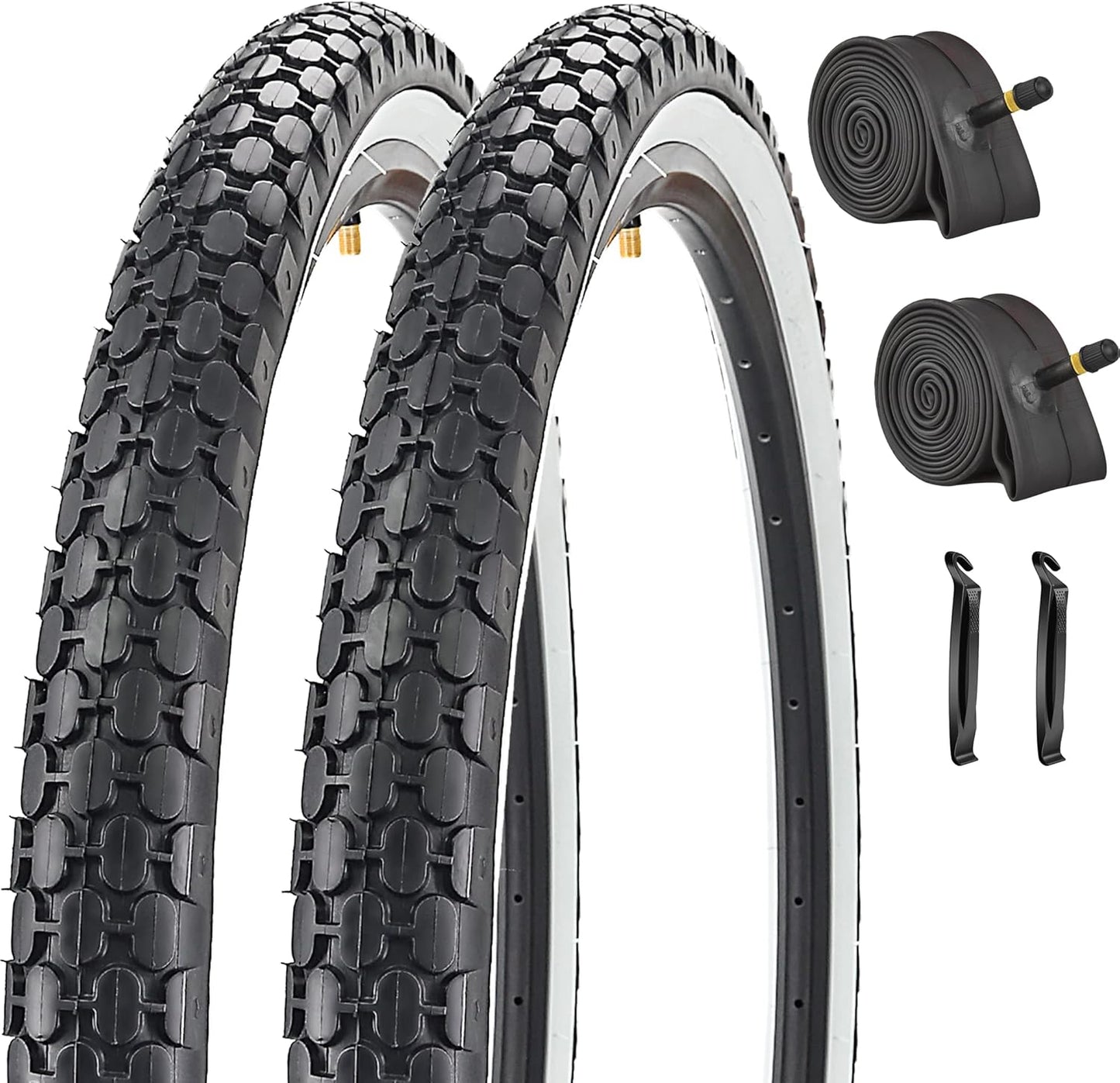 26 x 2.125 Inch Beach Cruiser Bike Tires for Comfort and Durability