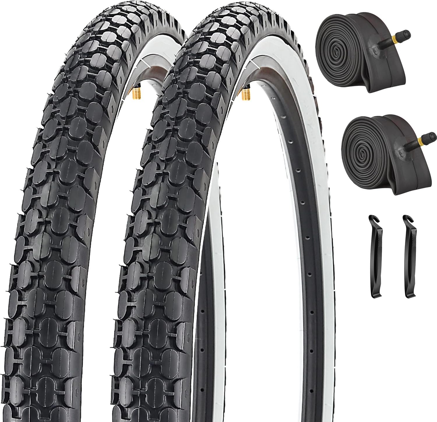 26 x 2.125 Inch Beach Cruiser Bike Tires for Comfort and Durability