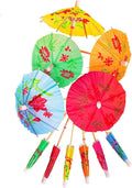 Colorful Cocktail Picks - 200-Pack Umbrellas
