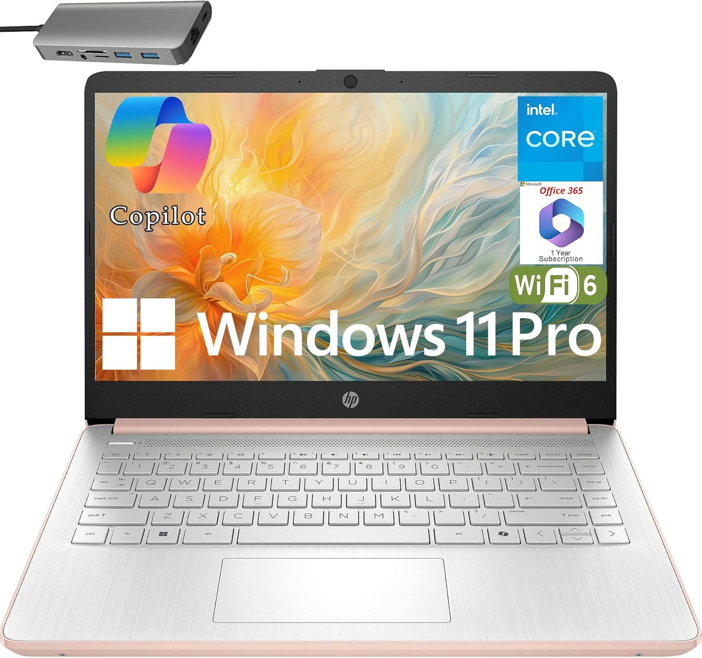 HP 14 Laptop Computer for Business and Student Needs