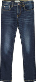 Authentic Skinny Stretch Denim Jeans, 5-Pocket Style - Slim Fit