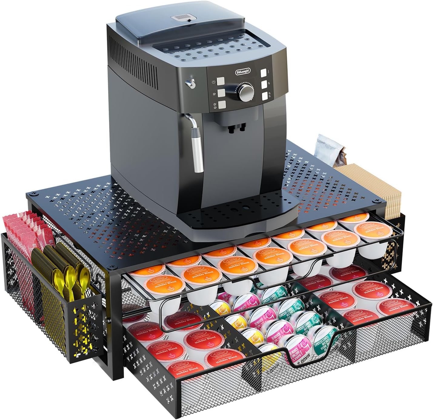 2 Tier K Cup Holder & Accessory Organizer