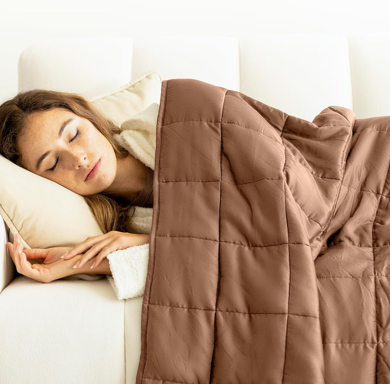 Luna Luxe Cotton Weighted Blankets for Kids & Adults Comfort