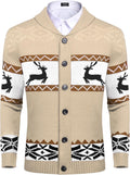 COOFANDY Men's Christmas Cardigans for Stylish Winter Wear