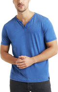 Lucky Brand Venice Burnout Notch Neck Tee - Soft Everyday Comfort