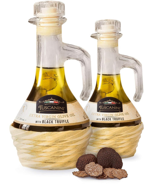 Tuscanini Black Truffle Extra Virgin Olive Oil for Gourmet Cooking