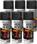 High Heat Spray Paint for Automotive Parts - Flat Black Finish
