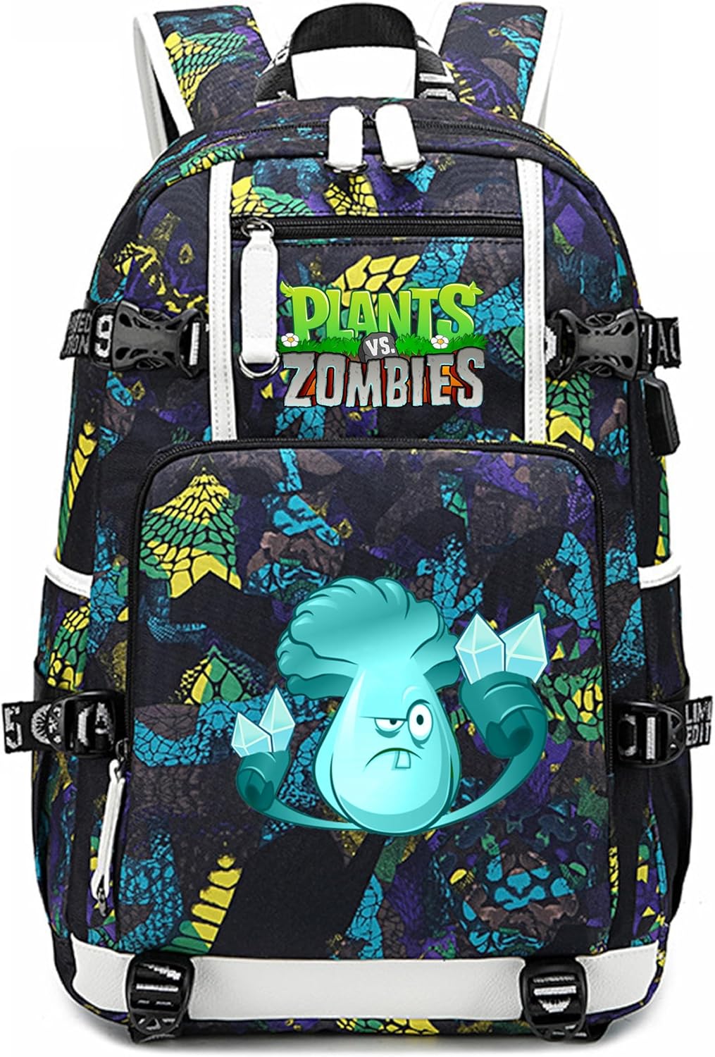 ISaikoy Game Plants vs. Zombies Backpack for School and Travel
