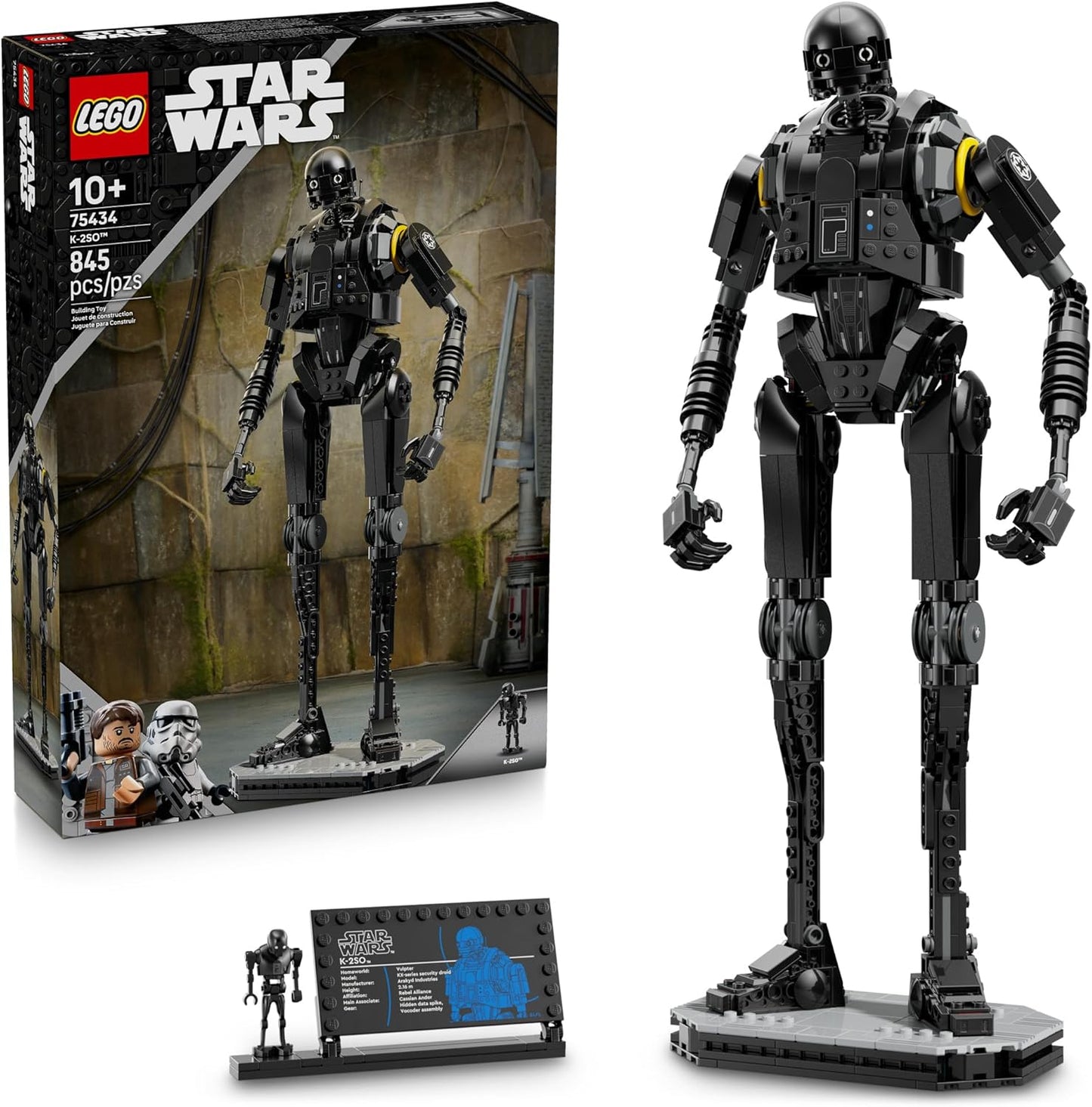 LEGO Star Wars Andor K-2SO Security Droid Building Toy for Kids