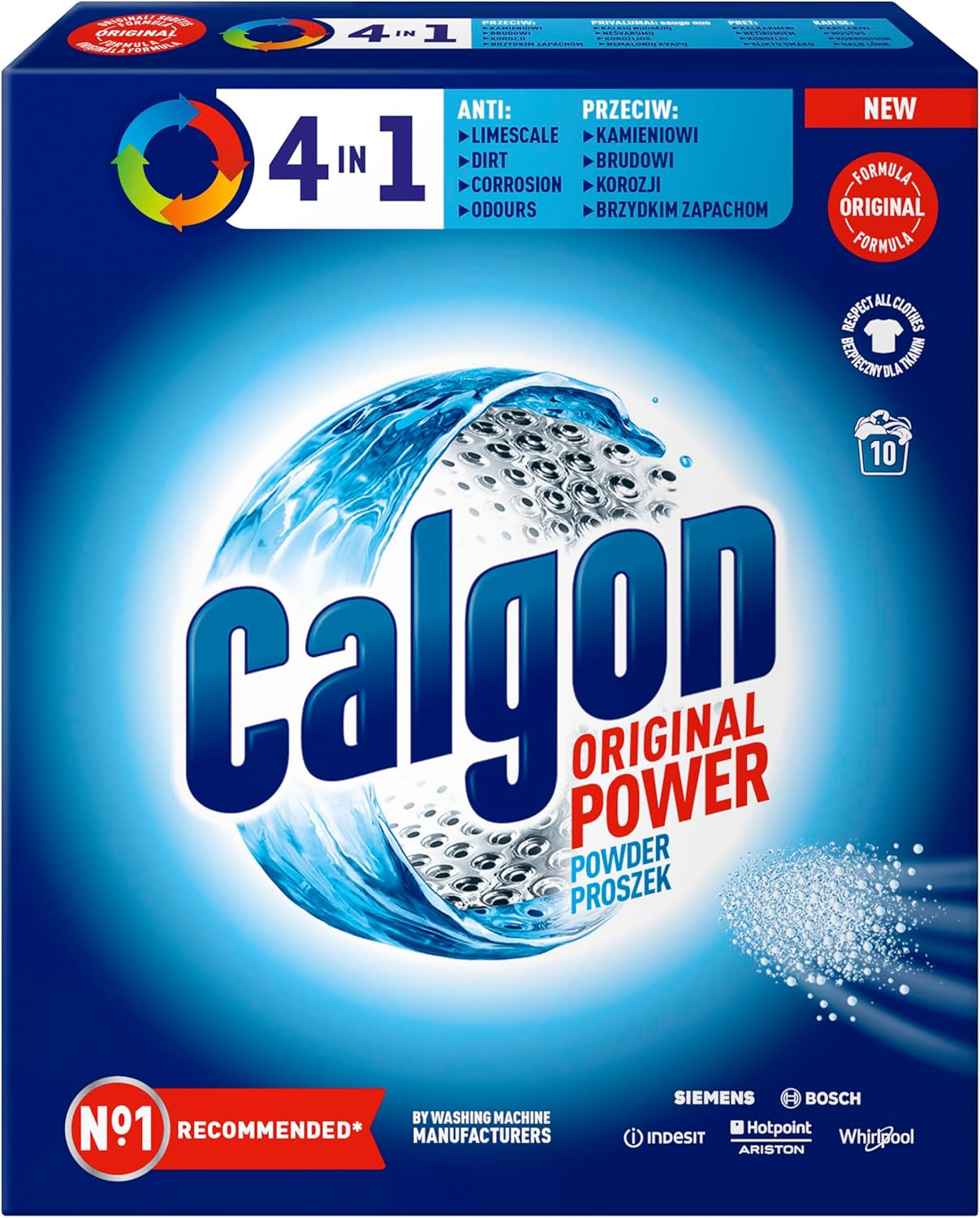 Calgon 4 in 1 Anti-Limescale Powder 500g - Fight Limescale!