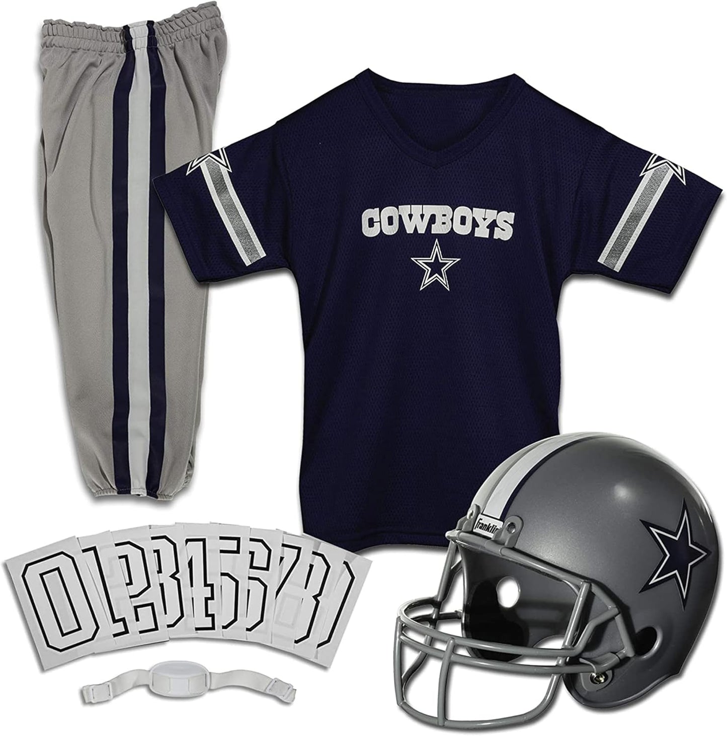 Dallas Cowboys Youth Football Uniform Set for Boys & Girls