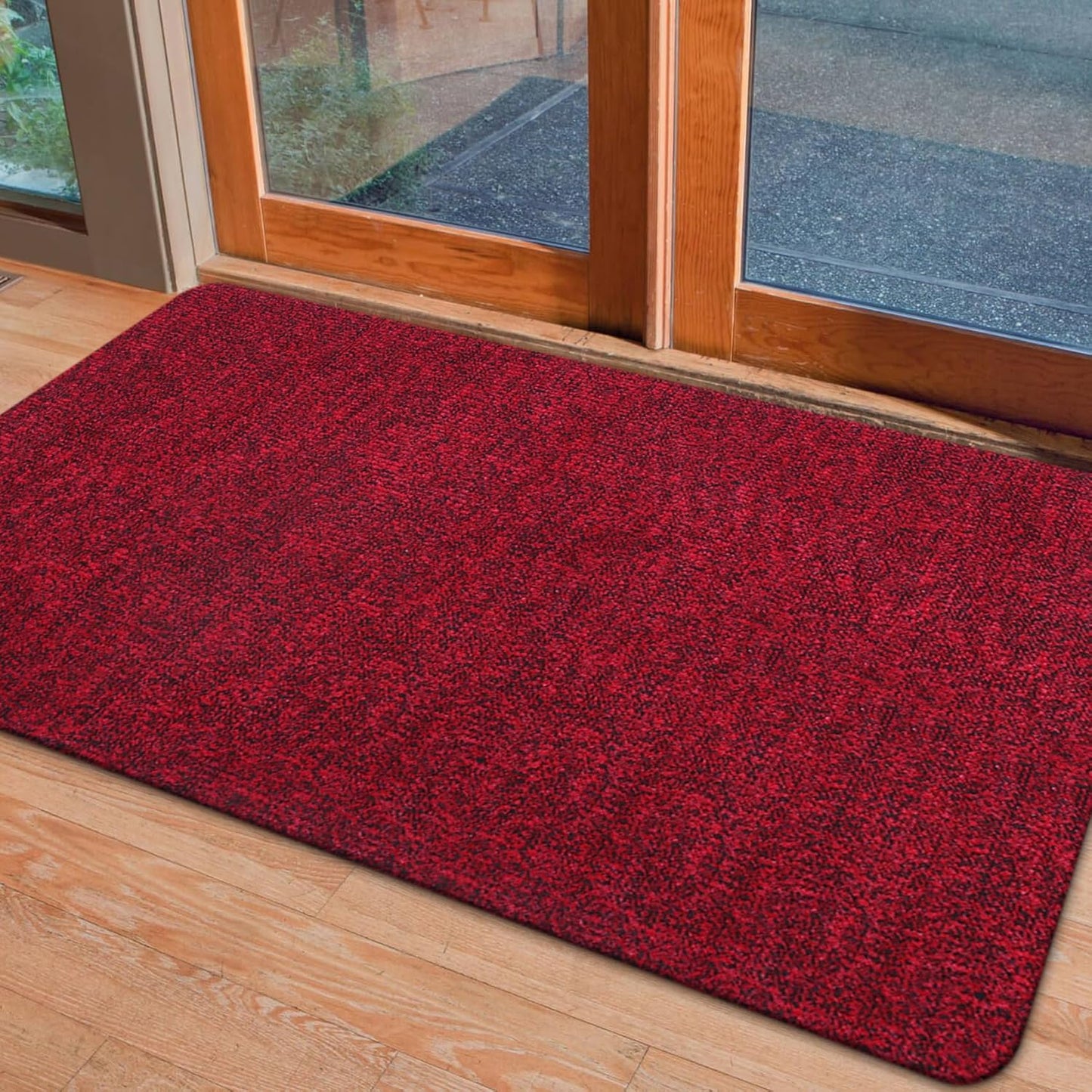 Non-Slip Low Profile Doormat for Indoor and Outdoor Use