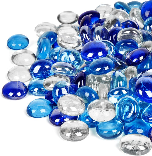 GASPRO 20 lbs Fire Pit Glass Beads for Stunning Fire Pits