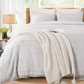 NEXHOME PRO California King Duvet Cover Set - Soft Boho Tufted