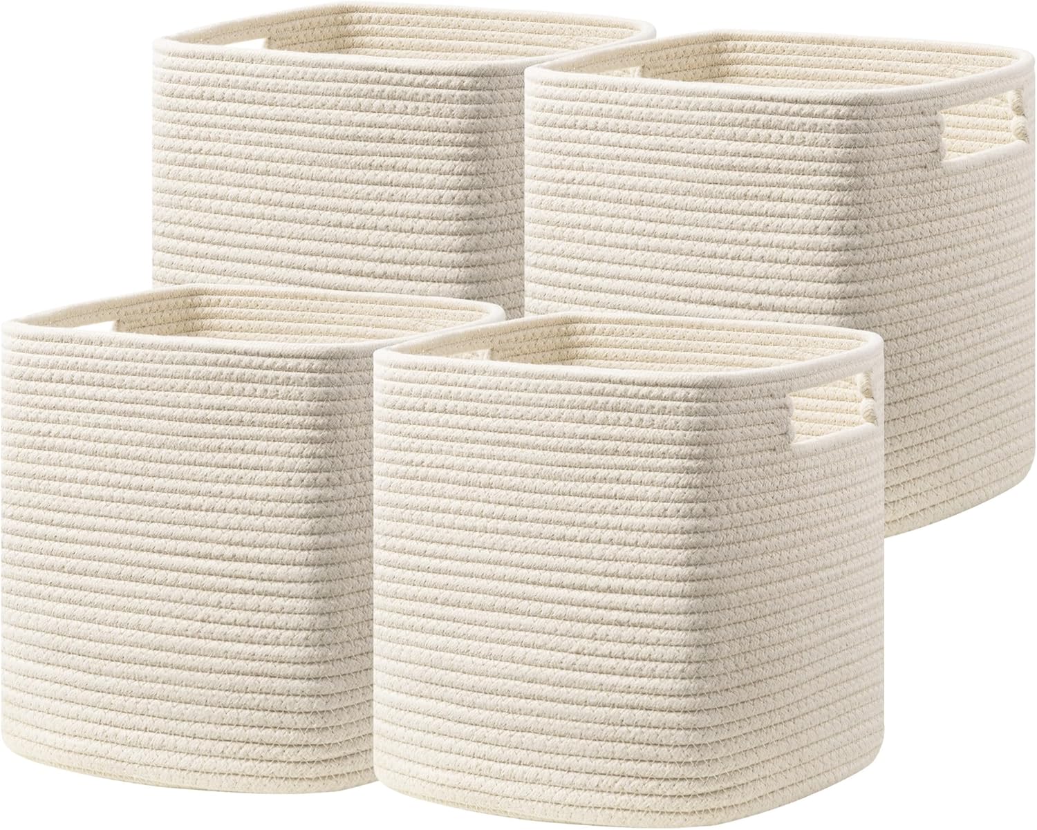 Storage Cubes Set of 4 for Organizing Home with Stylish Design