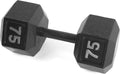 Durable Cast Iron Hex Dumbbell by CAP Barbell for Home Fitness