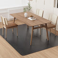 Area Floor Mat for Home 5x7 ft Black No Slip Waterproof - Easy Clean