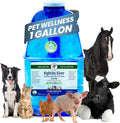 HighVibe Silver Colloidal Silver for Pets - 20 PPM 1 Gallon