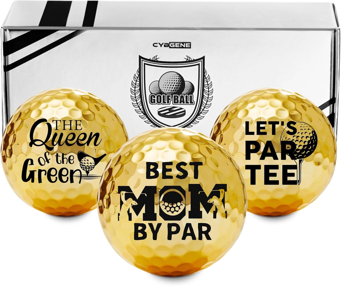 Colorful Golf Ball Set for Her - Perfect Gift!