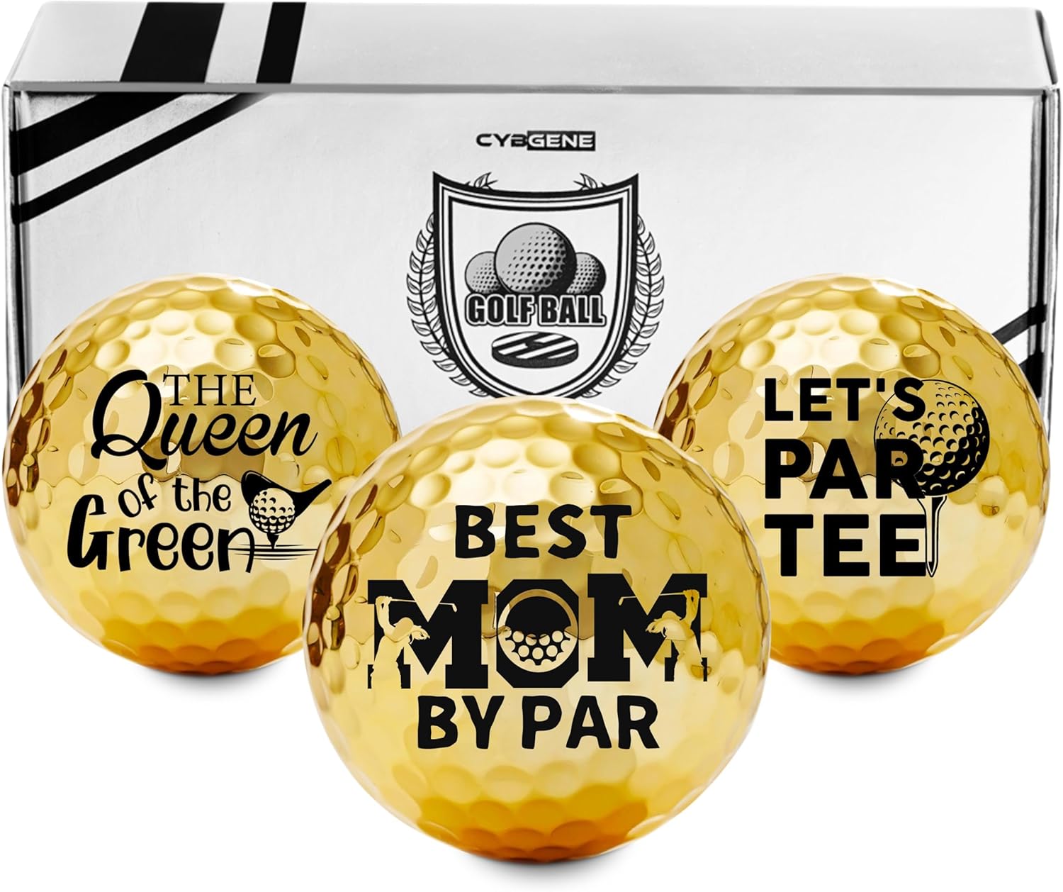 Colorful Golf Ball Set for Her - Perfect Gift!