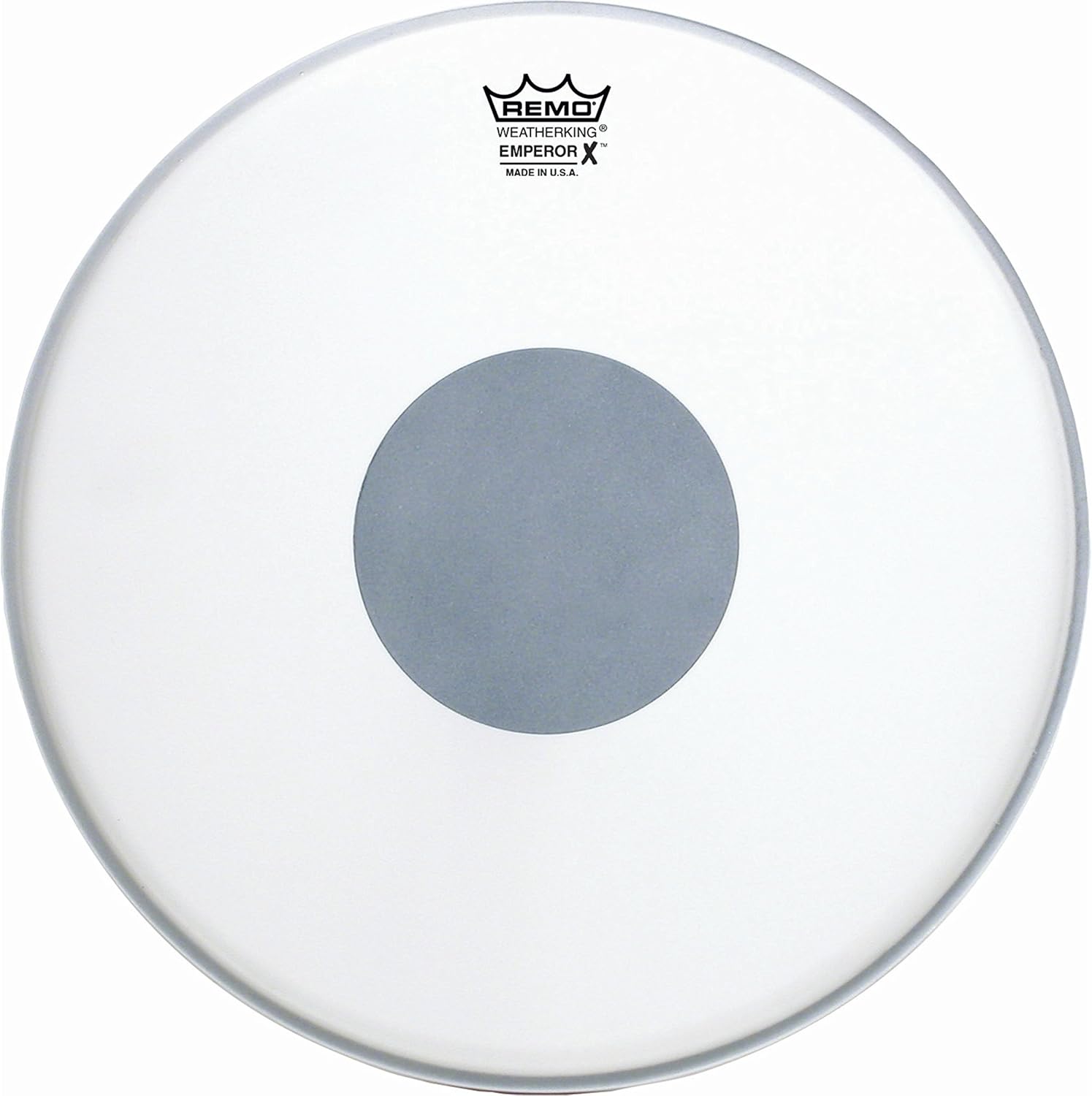 Remo Emperor X Coated Snare Drumhead with Bottom Black Dot