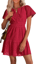 PRETTYGARDEN Women Summer Short Dress for Casual Beach Fun