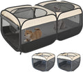 Dual Purpose Pop-Up Cat Playpen for Indoor and Outdoor Fun