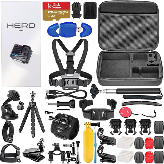 GoPro Hero 4K Action Camera Bundle - Capture Every Adventure