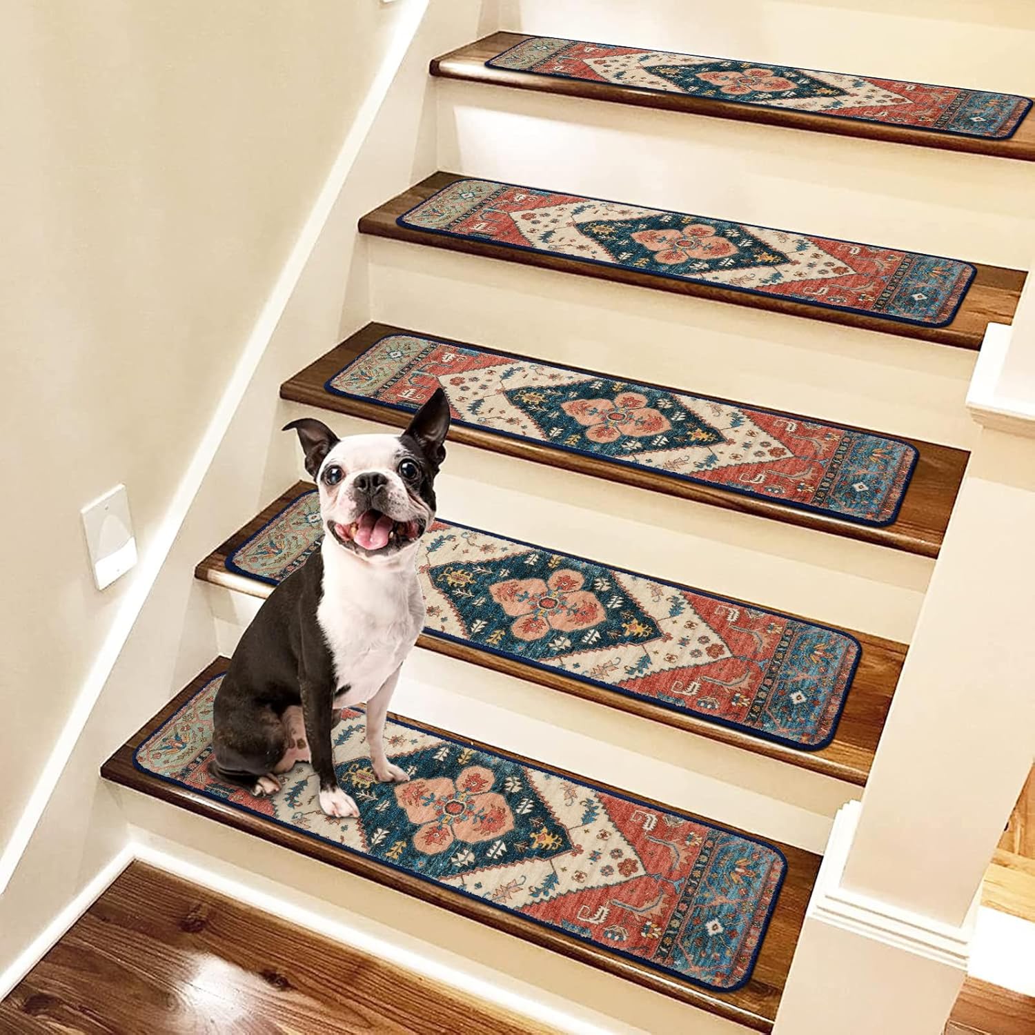 OJIA Extra Non-Slip Stair Treads for Safe Indoor Steps