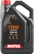 MOTUL 7100 4T 10W-40 High Performance Motorcycle Oil - Ester 4L