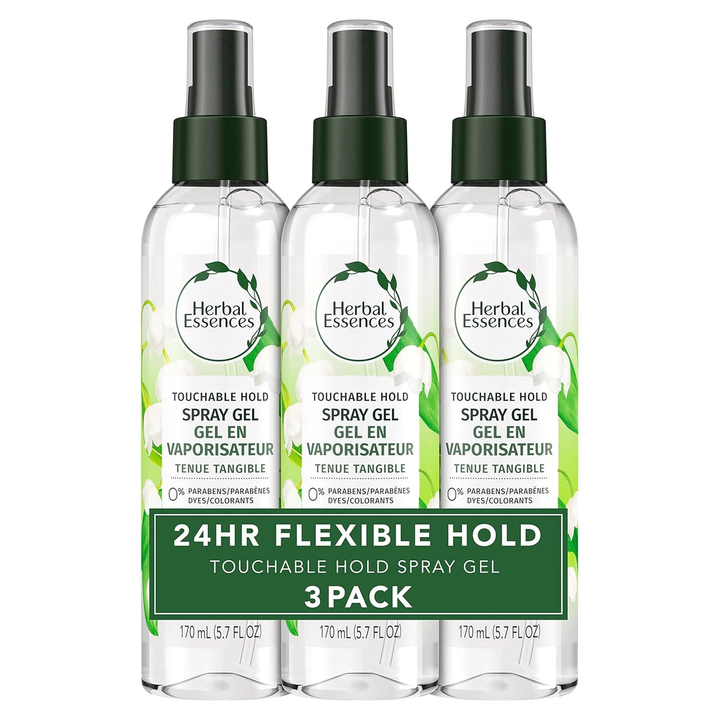 Herbal Essences Curly Hair Styling Gel - Touchable Hold Trio