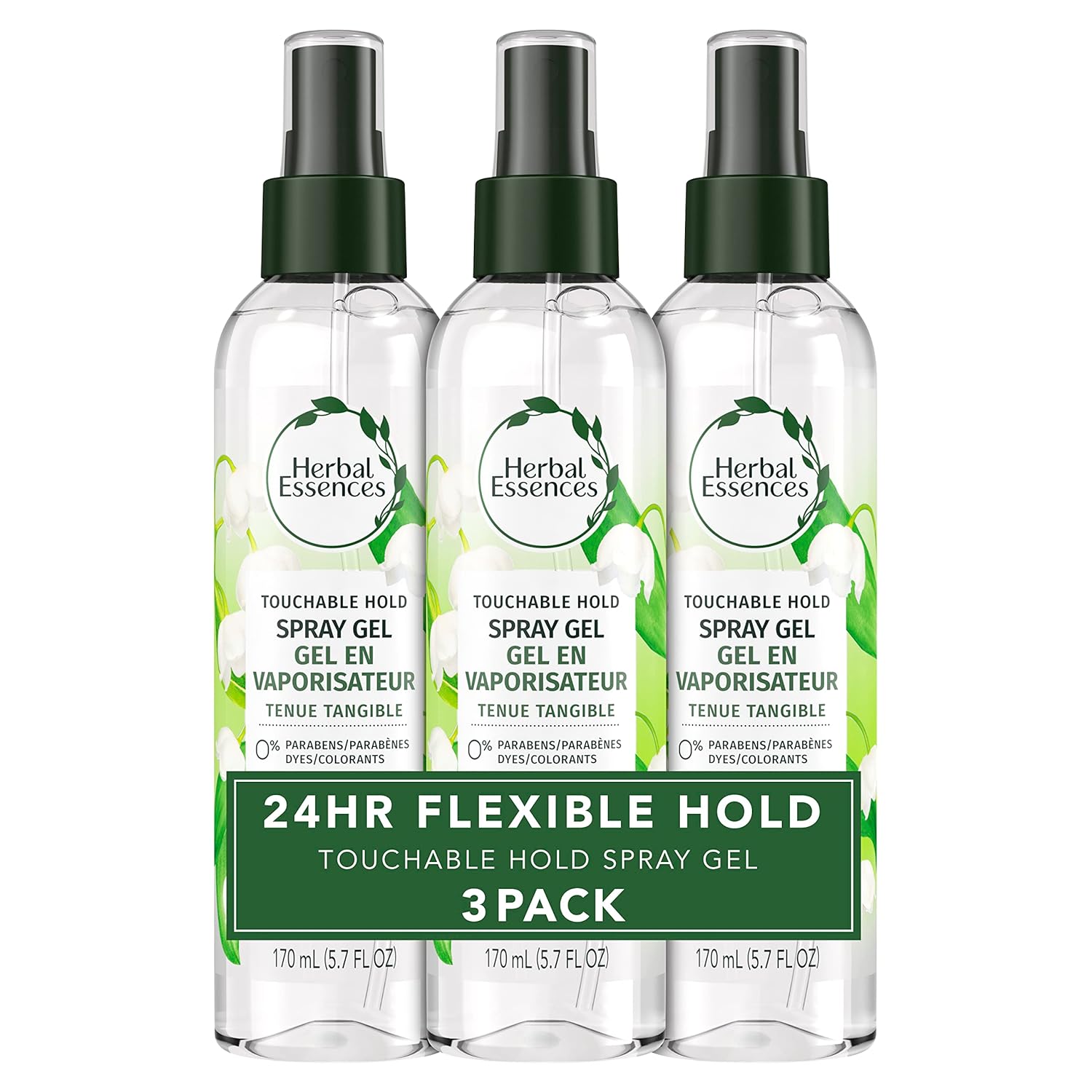 Herbal Essences Curly Hair Styling Gel - Touchable Hold Trio