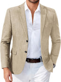 Men's Blazer Casual Sport Coats Two Buttons Lightweight Suit Jacket