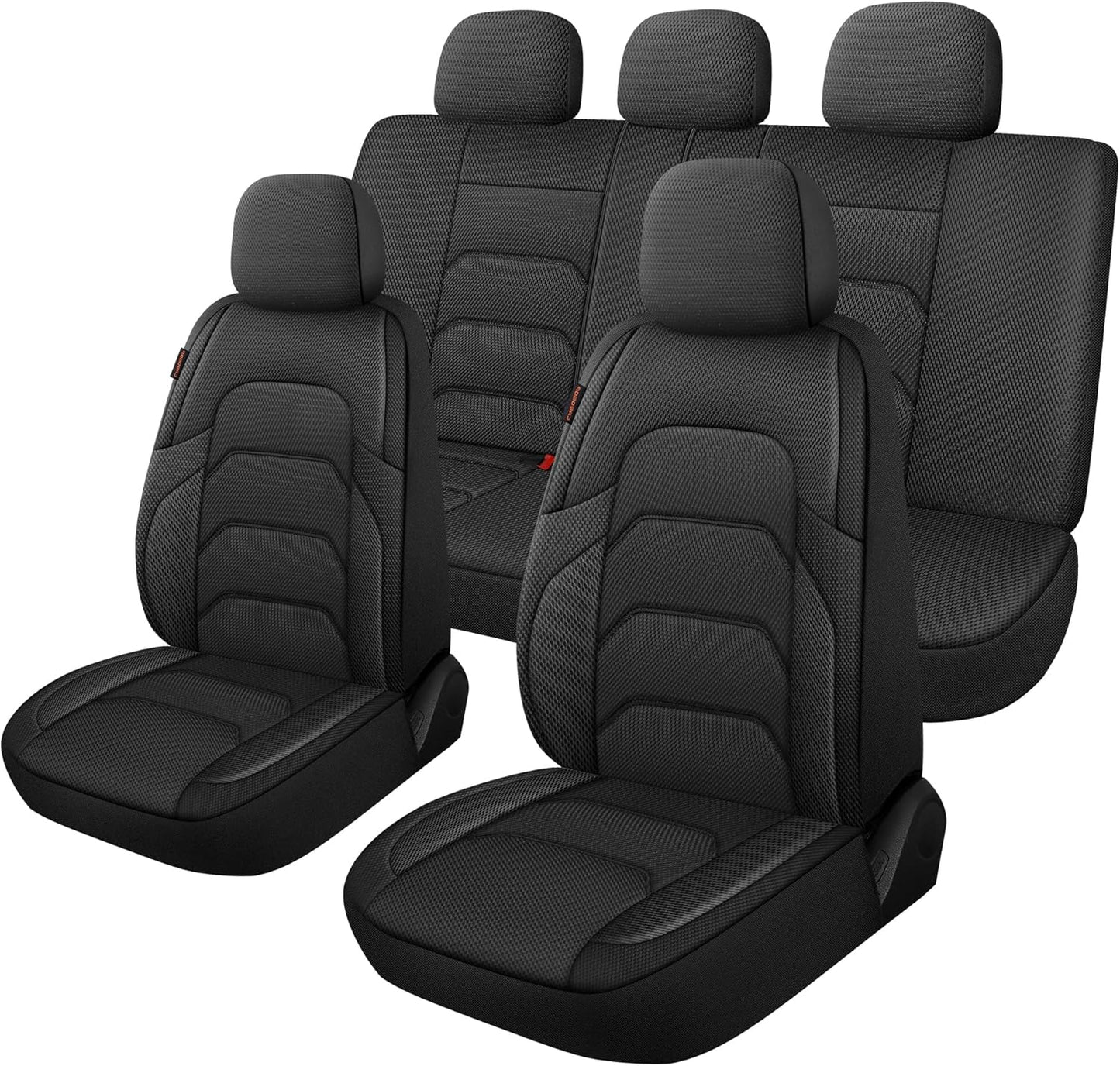 3D Air Mesh Car Seat Covers Full Set for SUVs and Trucks