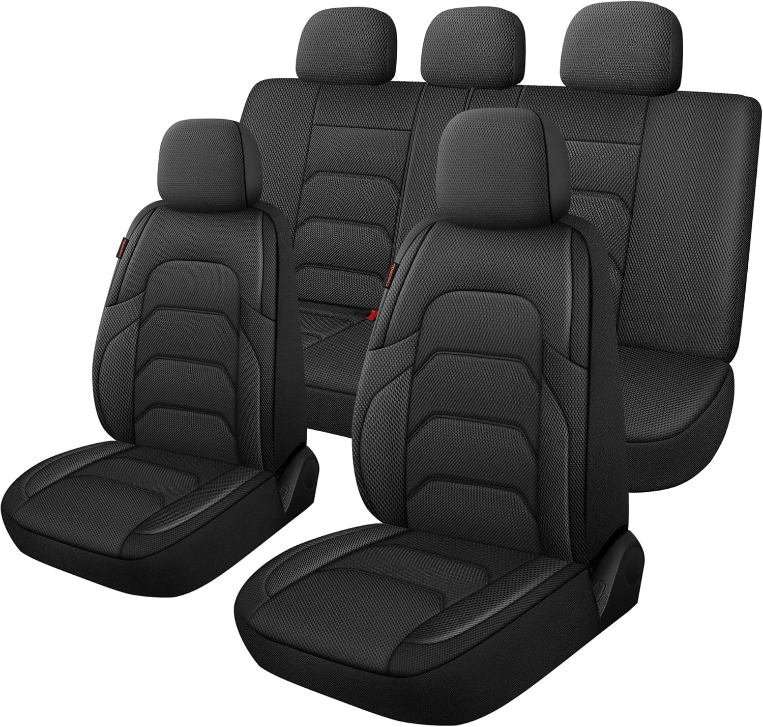 3D Air Mesh Car Seat Covers Full Set for SUVs and Trucks