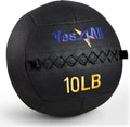 Yes4All Wall Ball Soft Leather Medicine Ball - Durable Training Ball