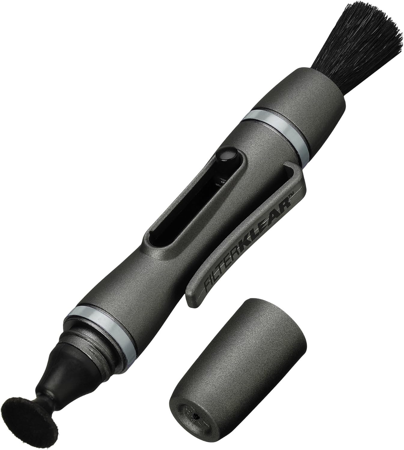 Hakuba lens pen 3 filter clear gunmetal for perfect cleaning