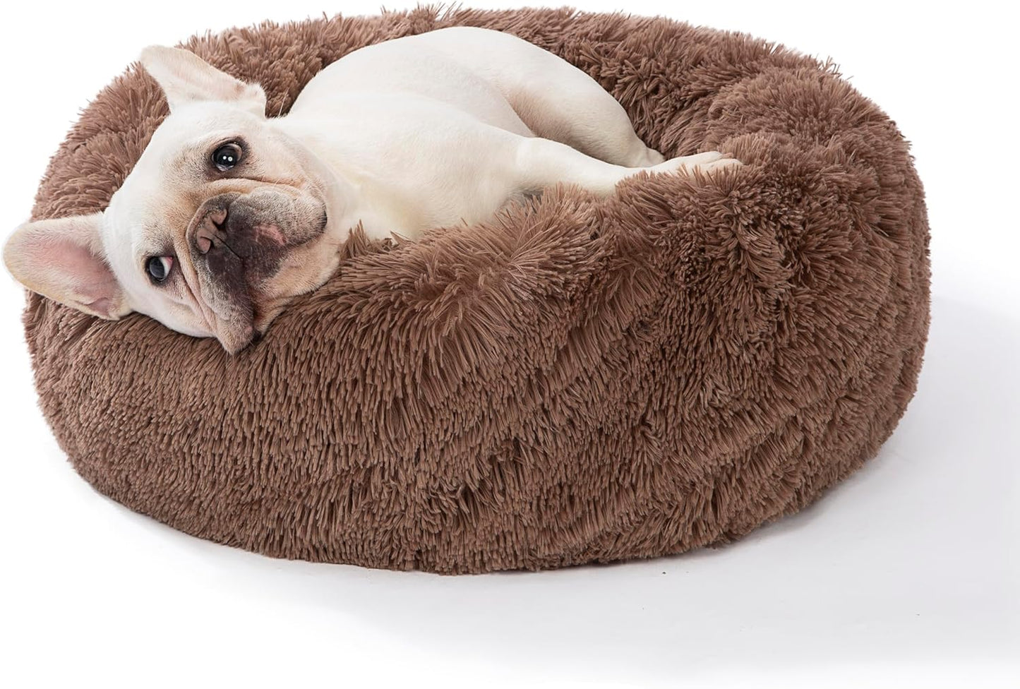 SAVFOX Plush Calming Dog Beds for Small to X-Large Dogs