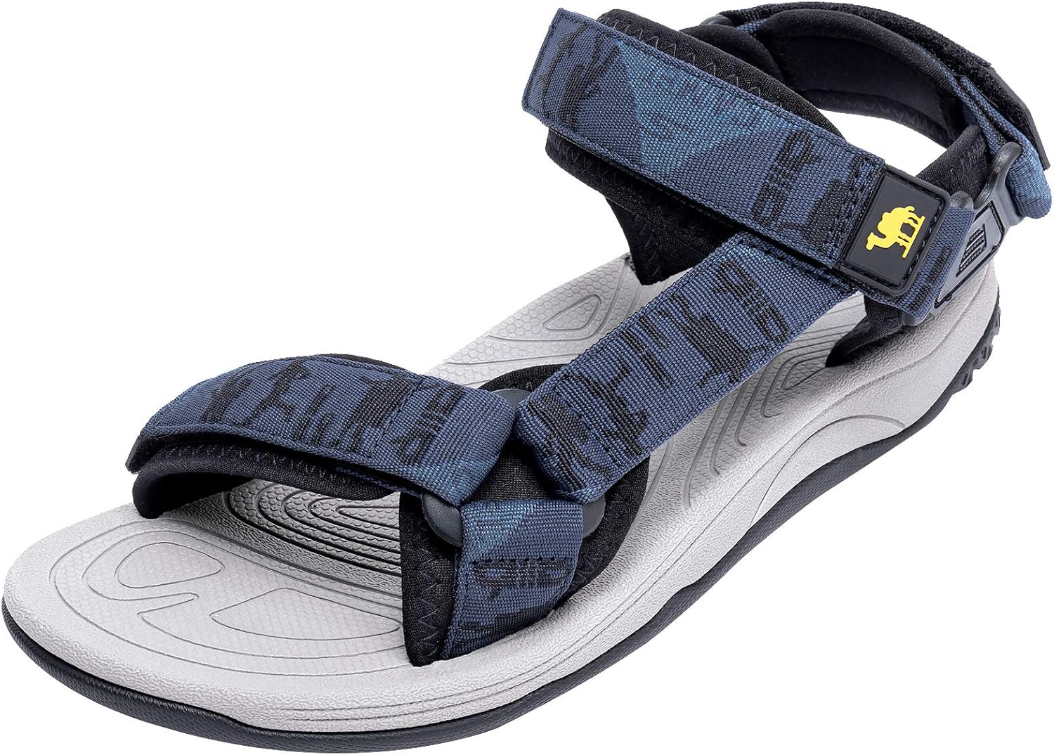 CAMEL CROWN Mens Waterproof Hiking Sandals with Arch Support