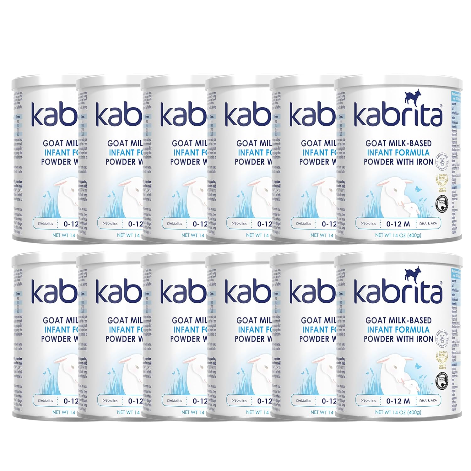 Kabrita Goat Milk-Based Infant Formula for Healthy Growth 0-12 Months