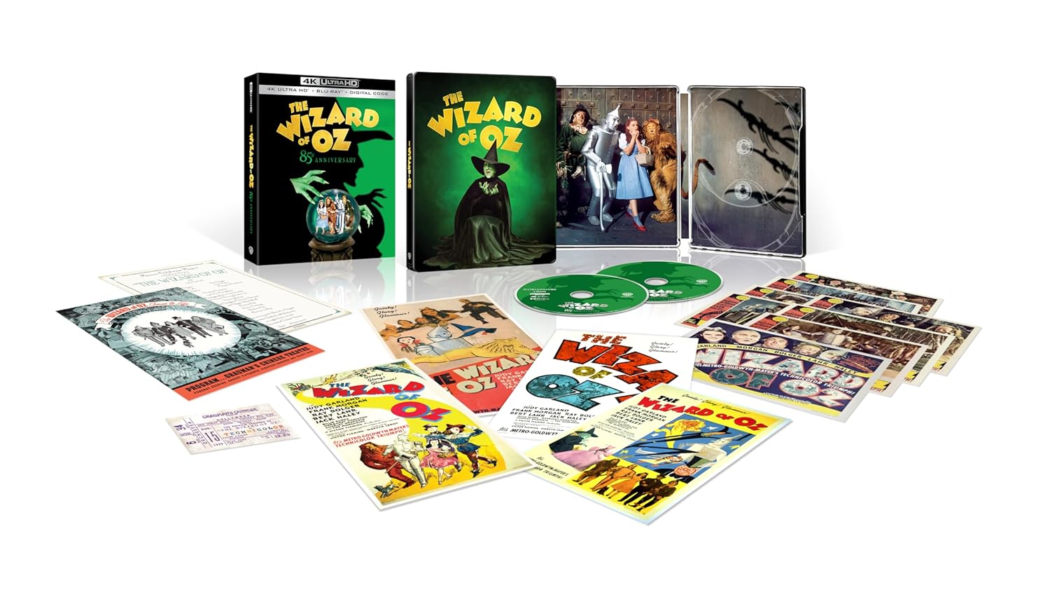 Wizard of Oz 85th Anniversary Theater Edition 4K UHD Steelbook