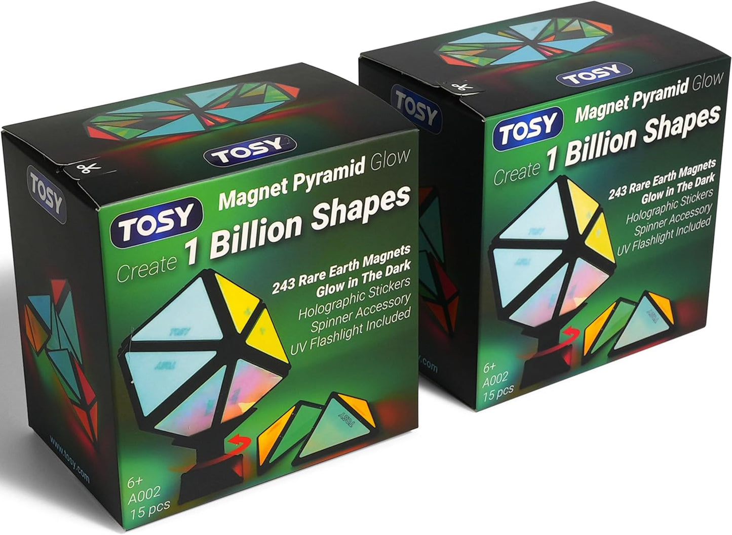 Shape-Shifting Glow Puzzle: 1B Shapes in 1 Cube