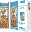 Tonecheer DIY Book Nook Kit - Travel with The Wind