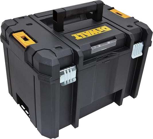 DEWALT TSTAK Tool Box with Removable Tray for Easy Access