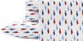 Nautica Twin Sheets Cotton Percale Bedding Set - Crisp Dorm Essential