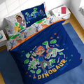 Sunny Side Up Kids Comforter Set Full - Soft Dino Bedding